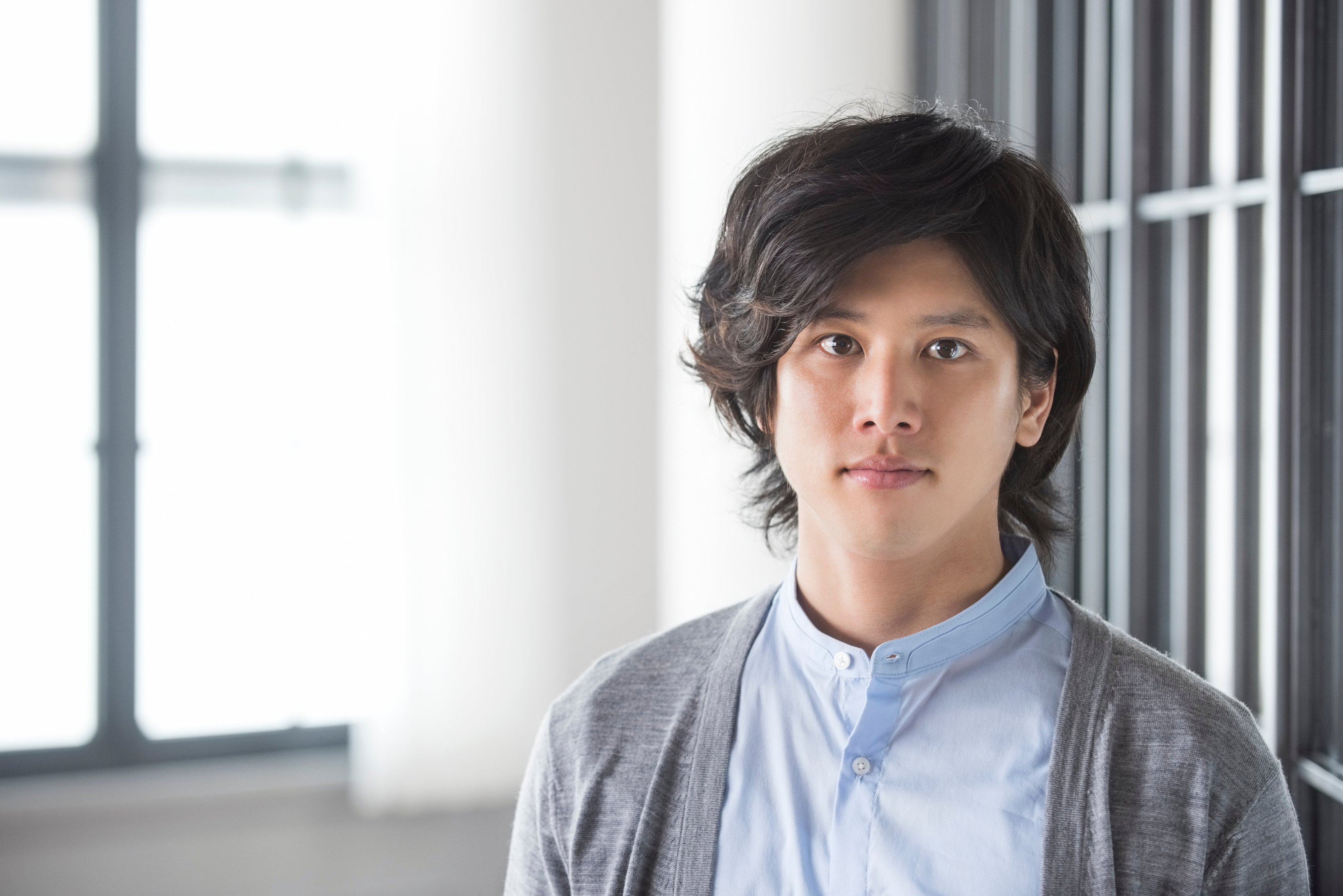 Young Japanese man portrait